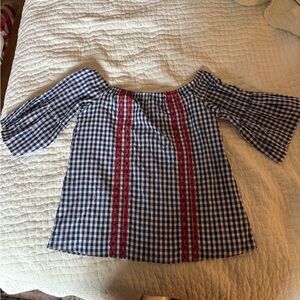 Tuckernuck English Factory Gingham Top